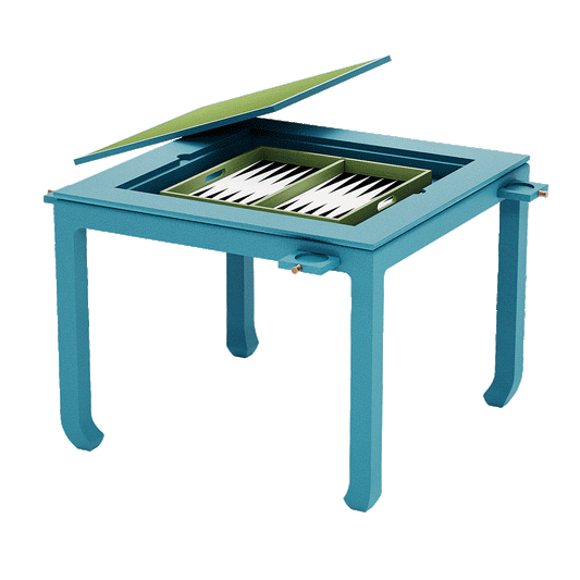 Dragon Game Table in Kong Aqua